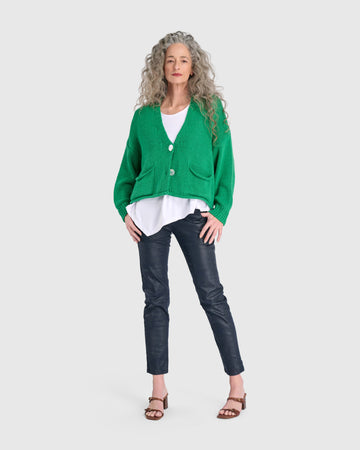 alembika-simply-slouchy-cardigan-green-strickjacke image 7