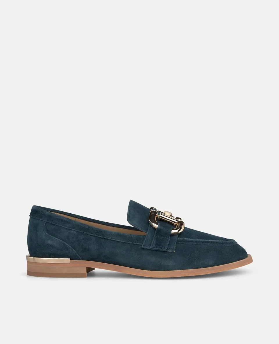 alma-en-pena-loafer-hellblau-nappaleder-metalldetail-2-cm-absatz image 1