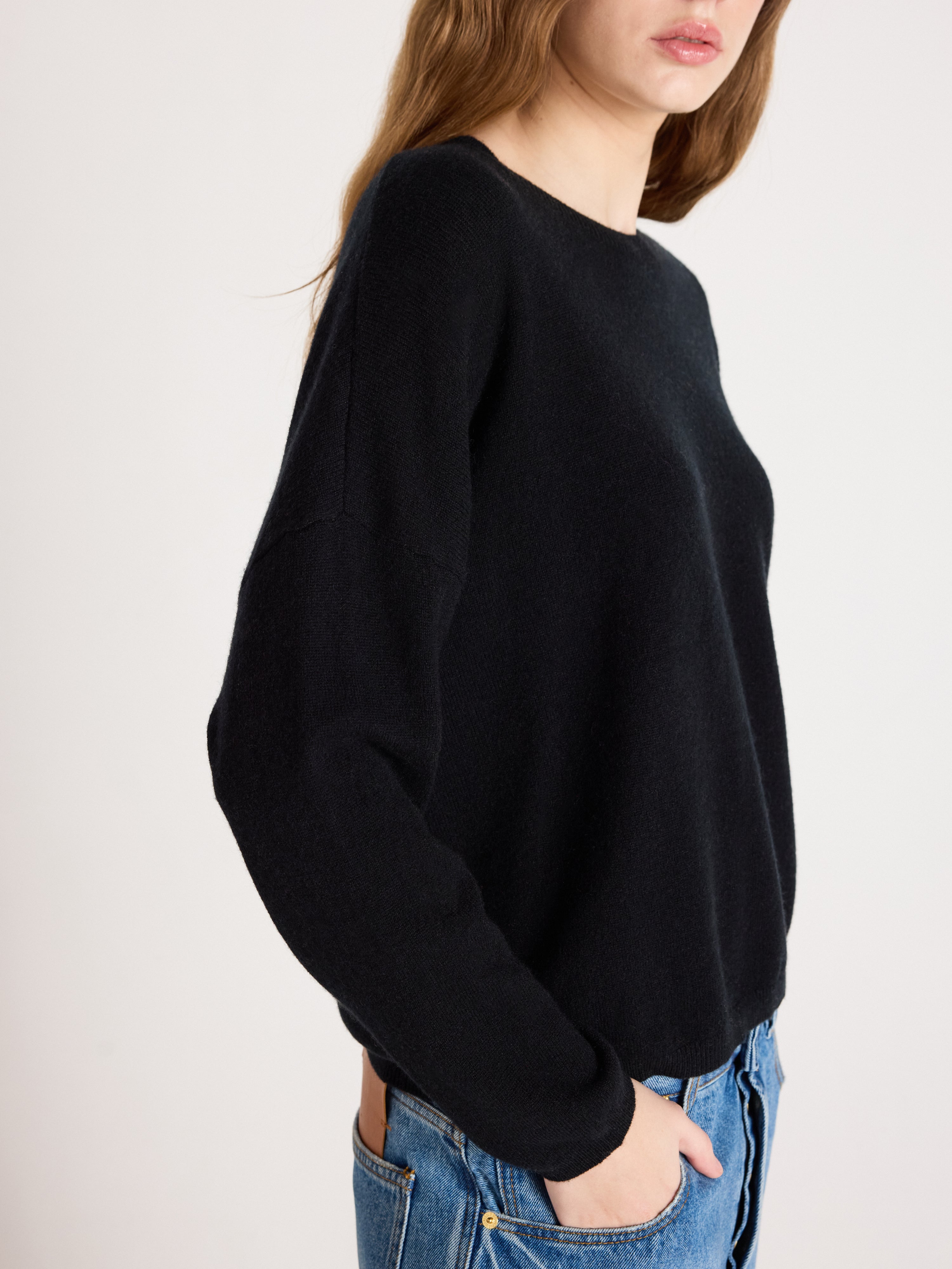 absolut-kaira-kaschmir-pullover-damen-schwarz image 6