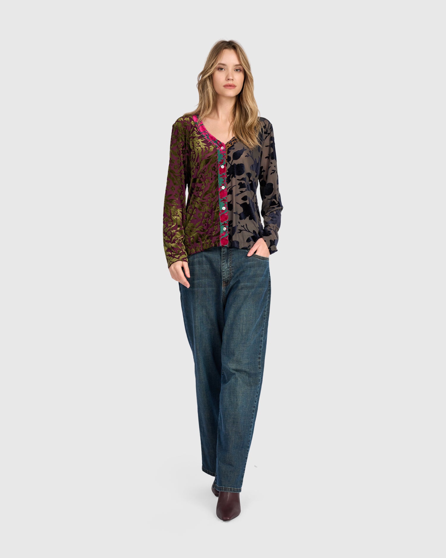 alembika-meraviglia-top-jewel-multi-langarm-bluse-mit-samt image 7