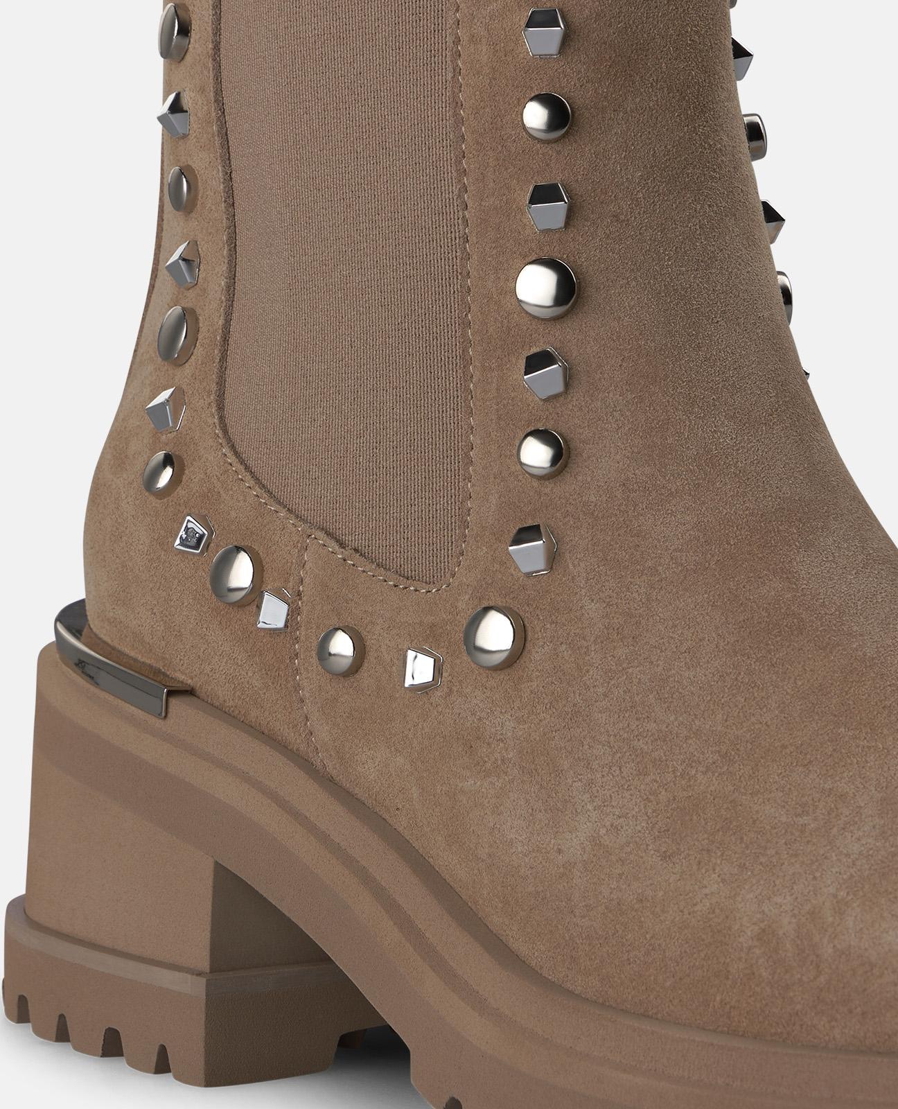 alma-en-pena-chelsea-boots-vis-n-wildleder-nieten-6-cm image 4
