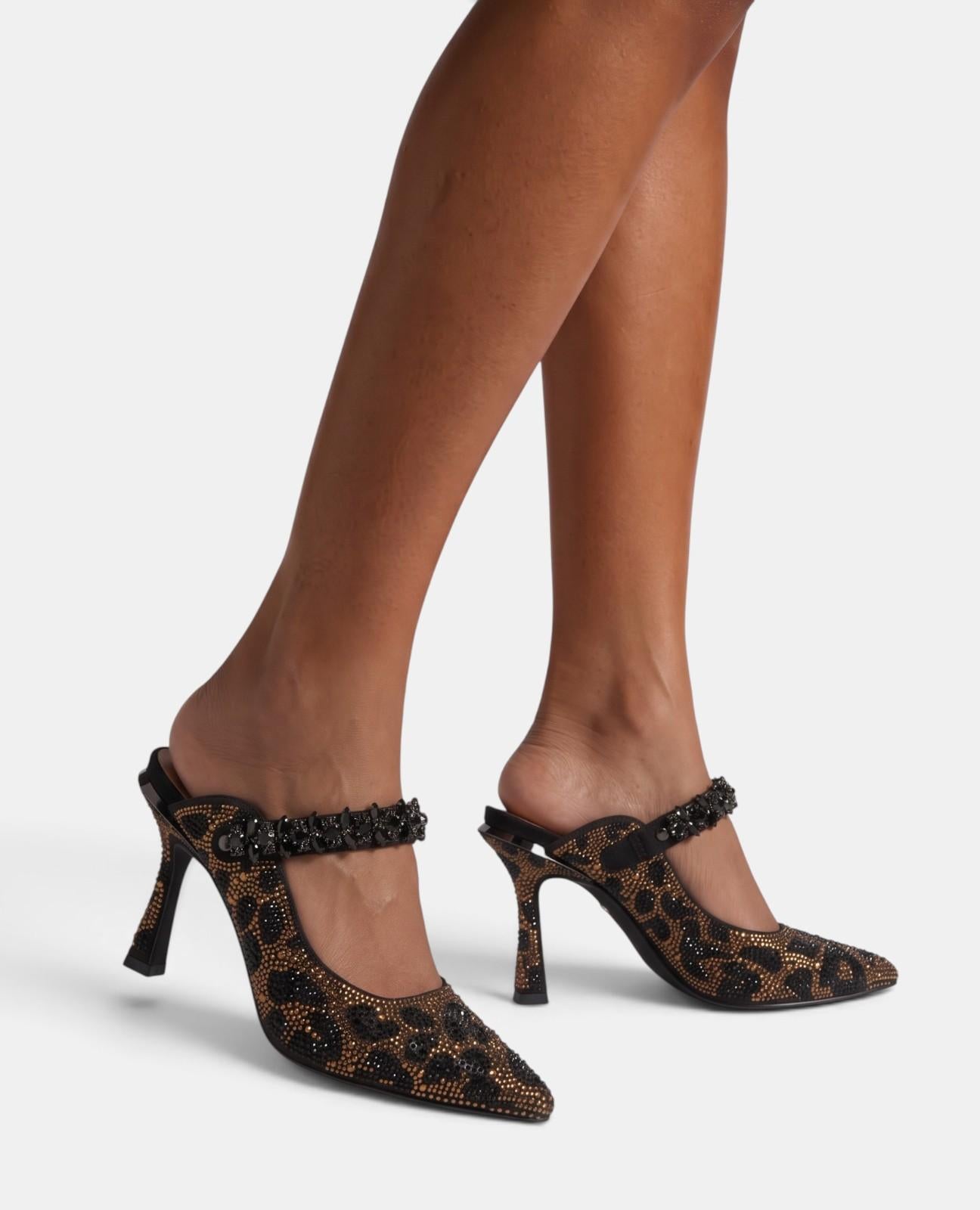 alma-en-pena-animal-print-open-heel-mule-spitze-strass-9-cm-absatz-leopardo image 5