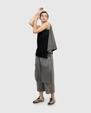 alembika-urban-cutlass-pocket-pants-grey-damen-hose-aus-baumwolle image 8