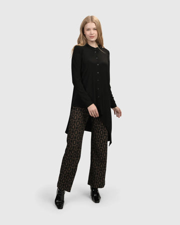 alembika-dynamite-days-flare-pants-damenhose-coffee image 6