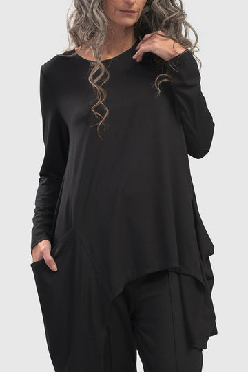 alembika-essential-pocket-tunic-black-tunika image 5