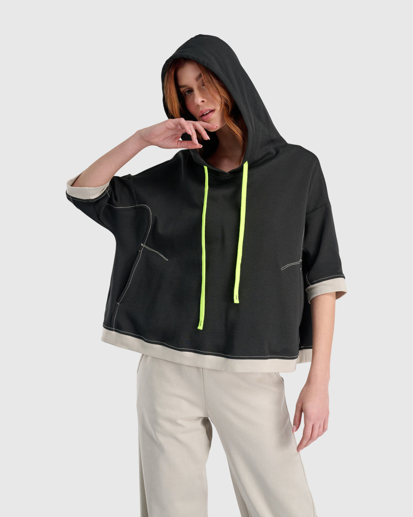 alembika-urban-your-call-hoodie-soft-black image 1