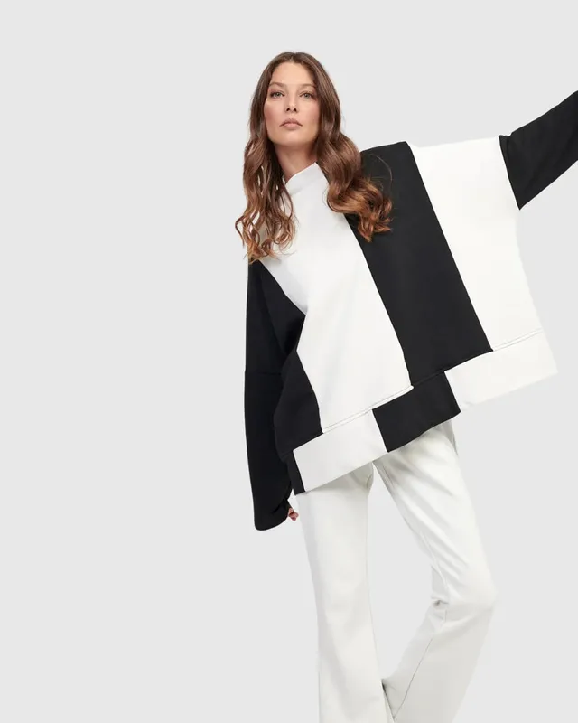 alembika-urban-telescope-top-mono-colorblock-pullover image 1