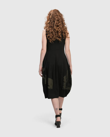 alembika-urban-sleeveless-cocoon-kleid-khaki image 6