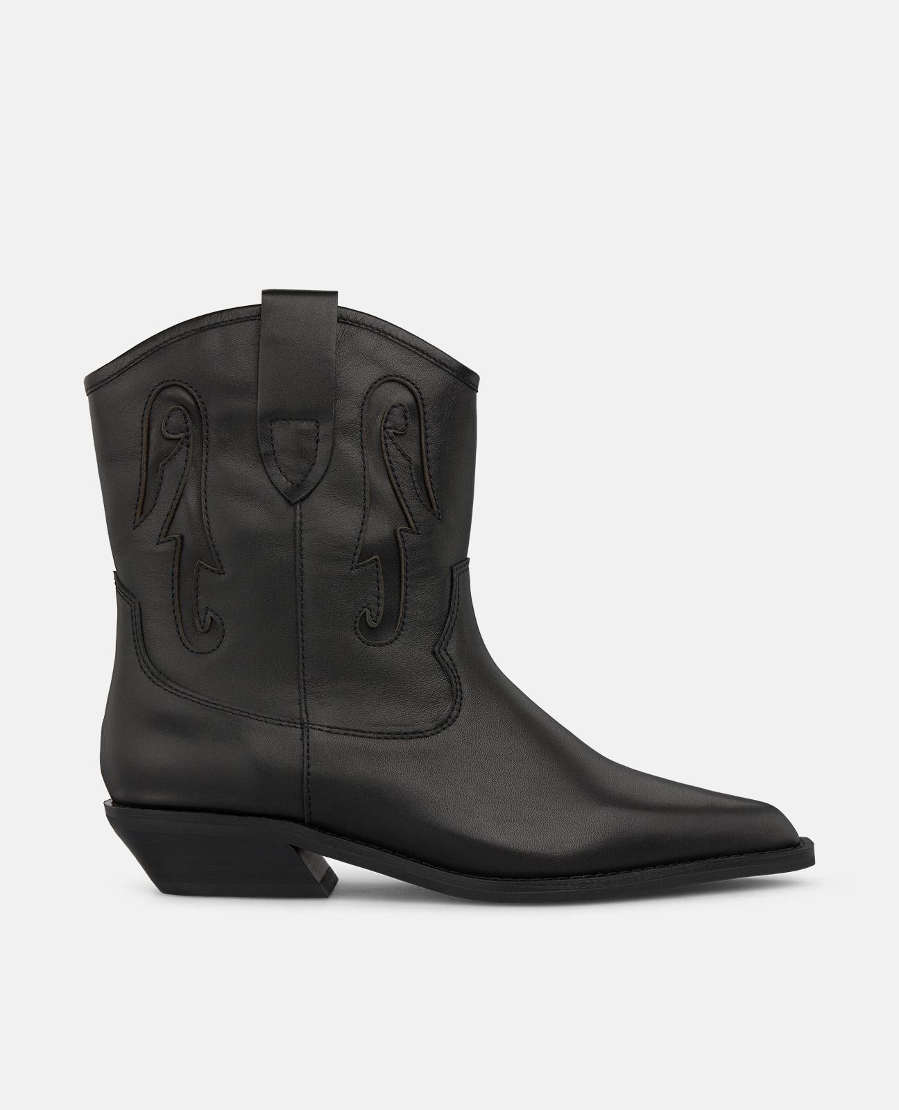 alma-en-pena-leather-cowboy-boots-nappa-schwarz-3-5-cm image 1