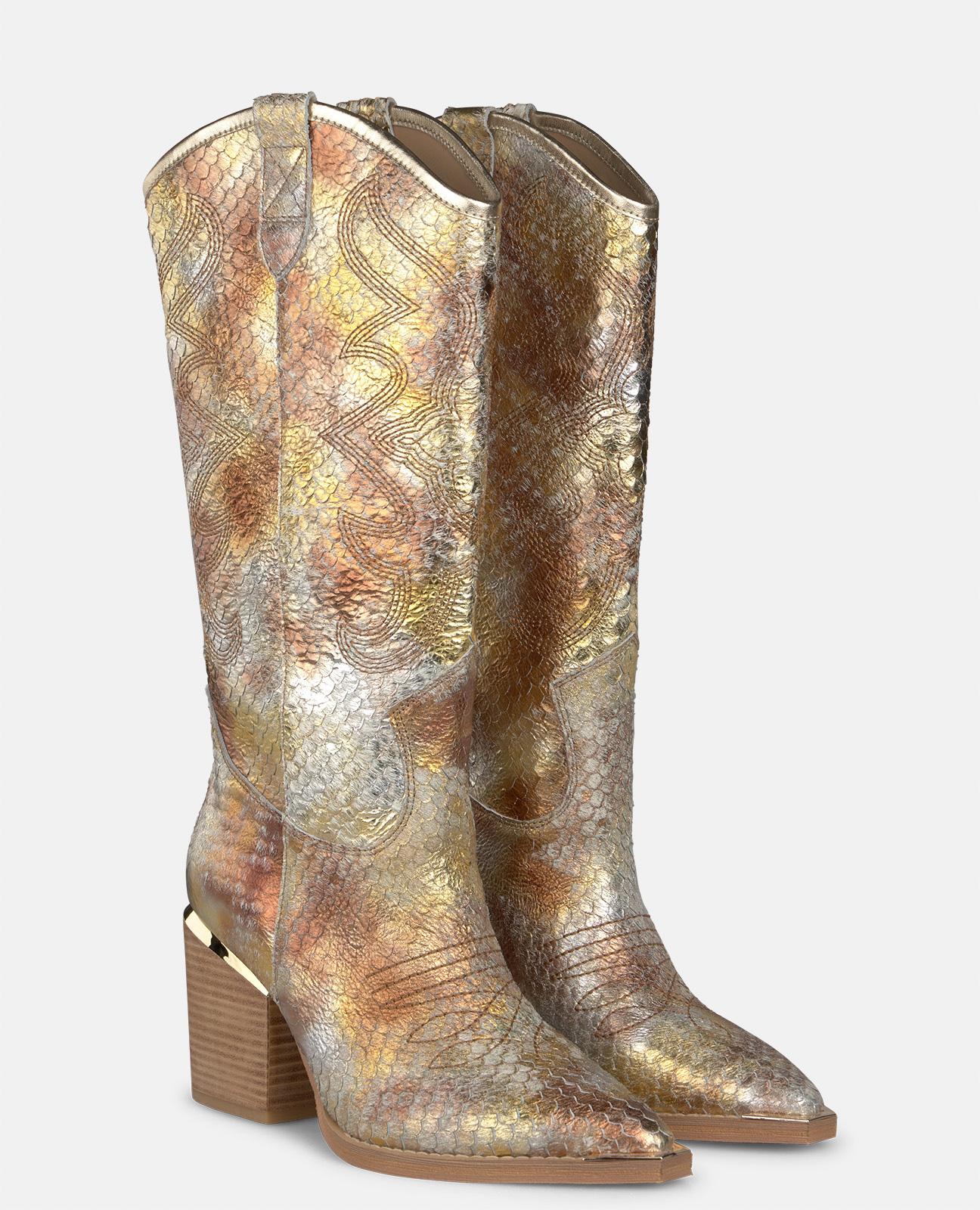 alma-en-pena-cowboy-stiefel-camel-32-5-cm-8-5-cm image 3