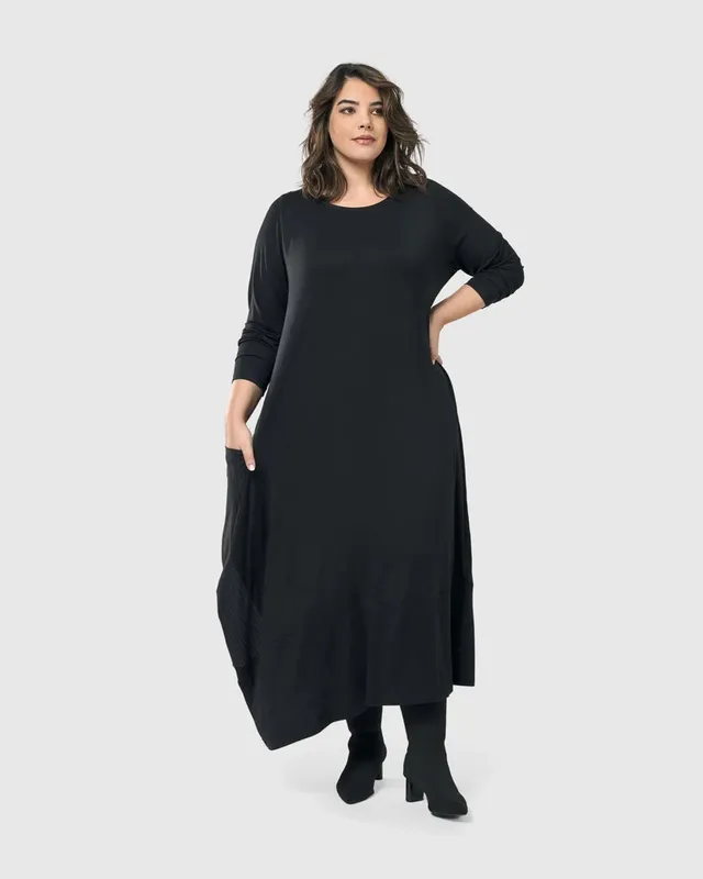 alembika-midnight-maxi-dress-black-damen-maxikleid-schwarz image 1