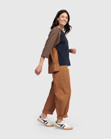 alembika-harlow-boxy-top-mustard-stripes-tunikatop image 4
