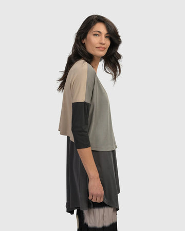 alembika-essential-colorblock-cupro-cardigan-multi image 2