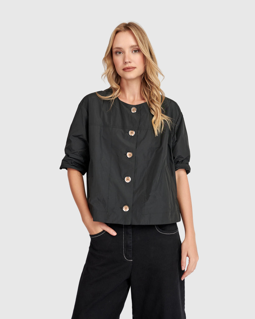 alembika-urban-side-streets-topper-jacke-schwarz image 1