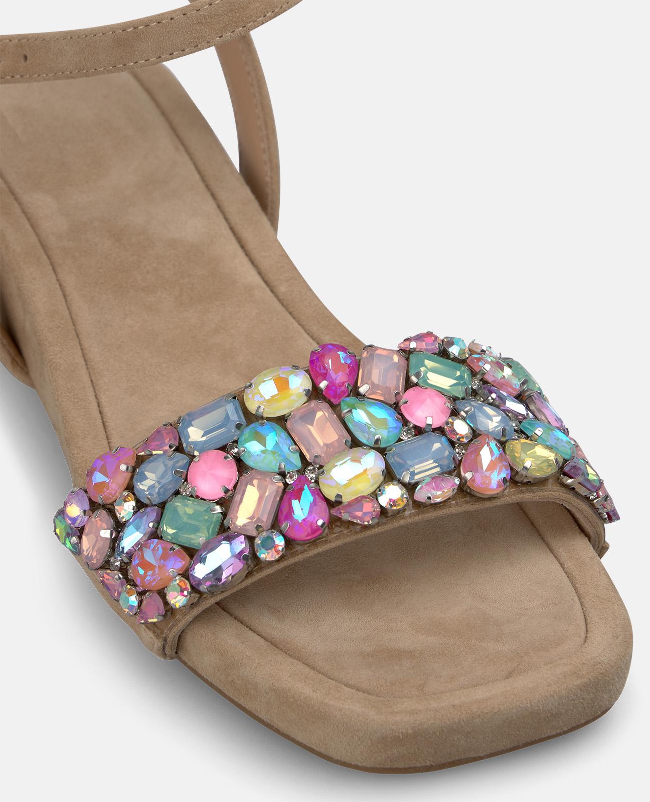 alma-en-pena-keilsandalette-strass-riemen-plateau-4-5-cm-arena image 4