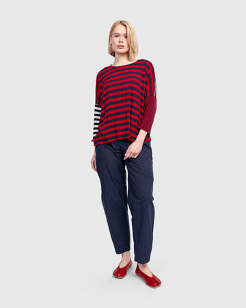 alembika-juliana-pullover-top-stripes-oversize-streifen-shirt image 5
