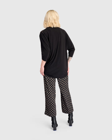 alembika-coupe-drapiert-top-schwarz-bronze-dots image 5