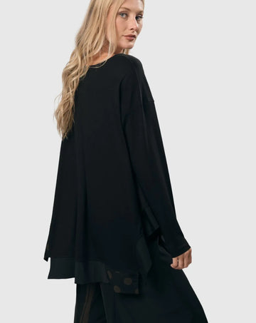 alembika-tekbika-dot-trapeze-top-tunika-khaki image 8