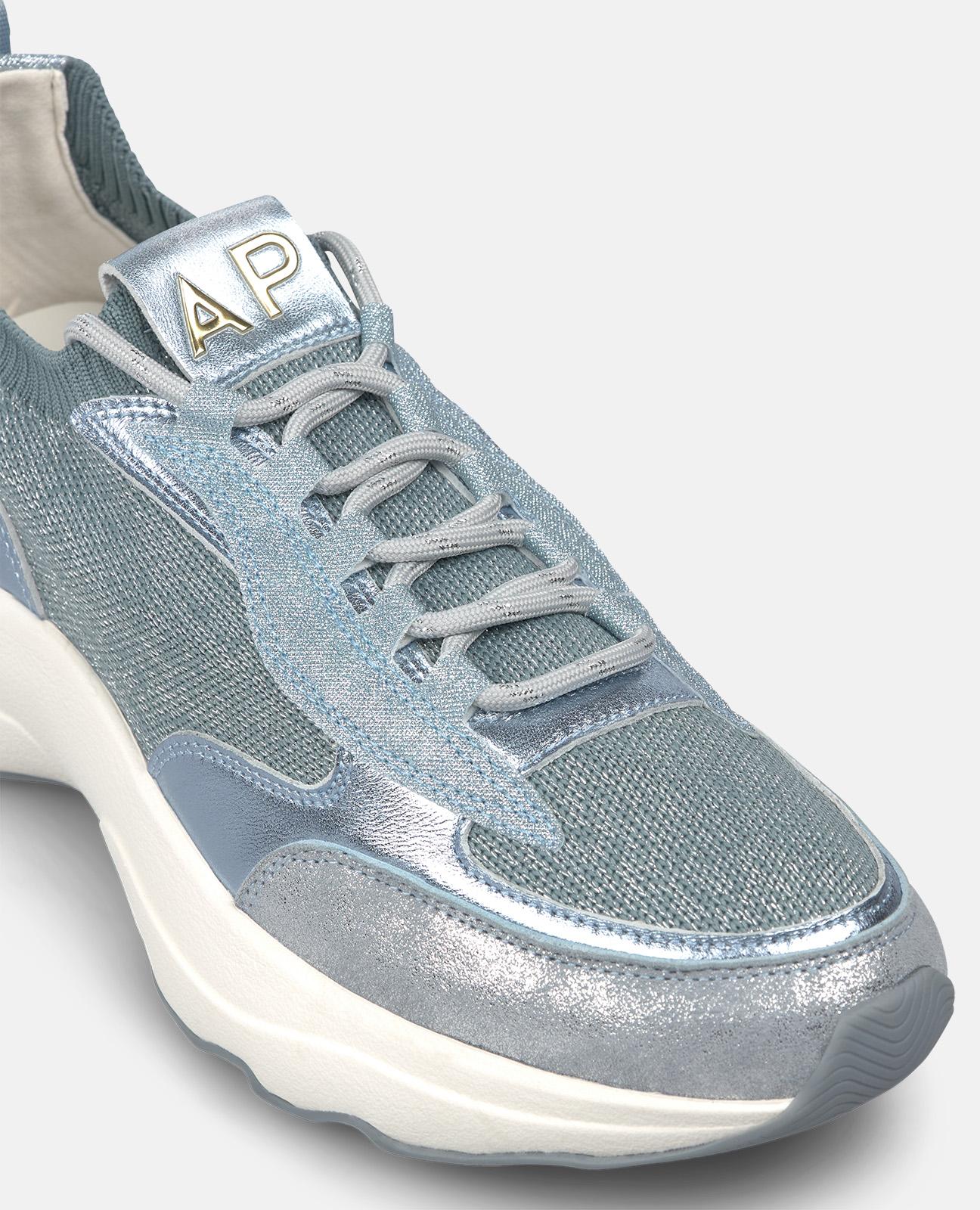 alma-en-pena-metallic-finish-sneaker-blau-plateau-4-5-cm image 4