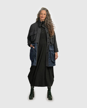 alembika-urban-strut-boxy-coat-denim-jeansjacke image 3