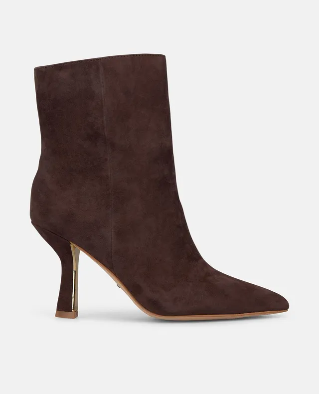 alma-en-pena-suede-stiefeletten-mit-rei-verschluss-braun-8-5-cm image 1