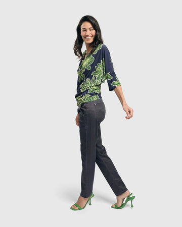 alembika-pinstripe-iconic-stretch-jeans-damen-navy image 3
