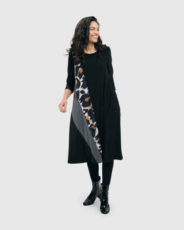 alembika-7td938l-tekbika-a-line-swing-dress-leopard-kleid image 3