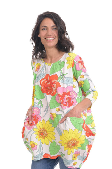 alembika-cocoon-tunic-top-damen-tunika-bloom image 5