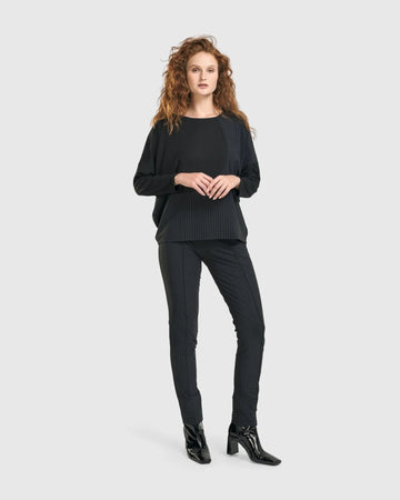 alembika-audrey-slim-pants-pinstripes image 3