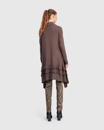 alembika-urban-softie-ruffle-tunika-mocha-damen-tunika image 5