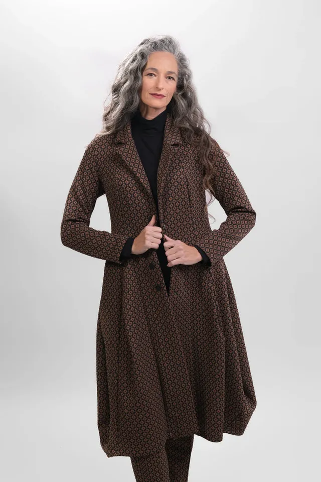 alembika-liz-coat-jacket-manteljacke-amber image 1