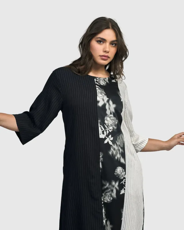 alembika-moonstruck-caftan-kleid-mono image 1