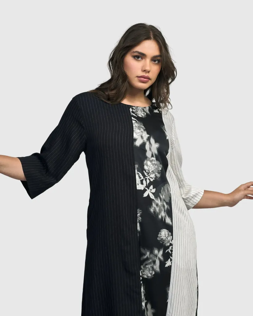 alembika-moonstruck-caftan-kleid-mono image 1