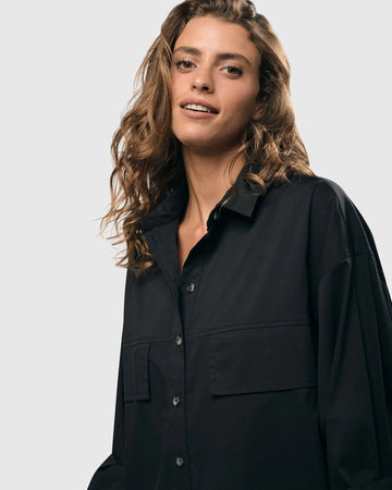 alembika-urban-crisp-tunic-dress-black-tunika-kleid image 4