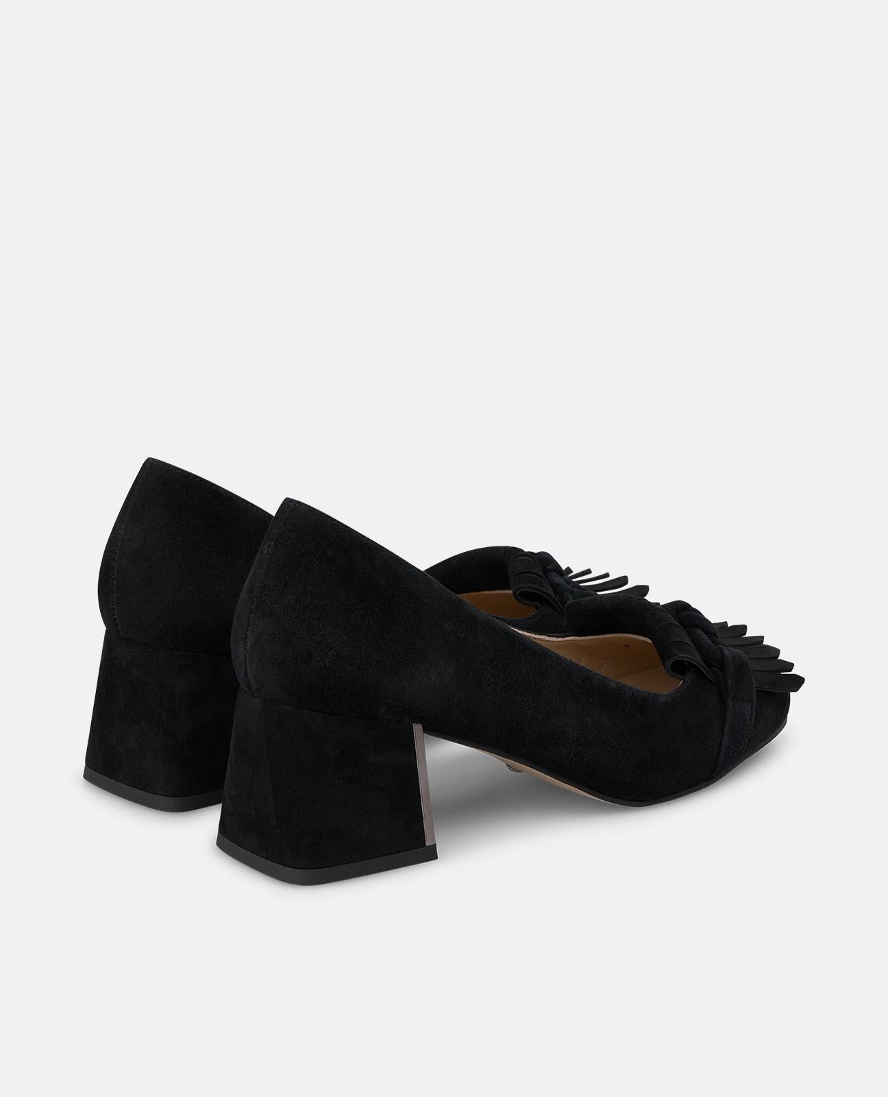 alma-en-pena-alfa-64124-wildleder-pumps-mit-fransen-schwarz image 3