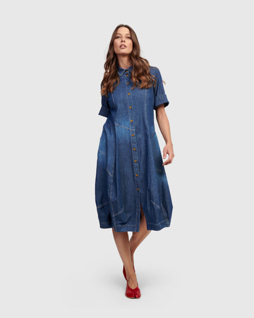 alembika-barb-denim-shirtkleid-blau image 4