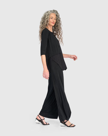 alembika-essential-slinky-cardigan-cropped-schwarz image 6