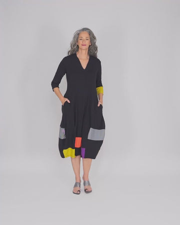 alembika-tekbika-kaitlan-cocoon-kleid-multi image 6