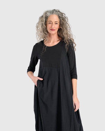 alembika-tekbika-trek-kleid-schwarz-midi image 6