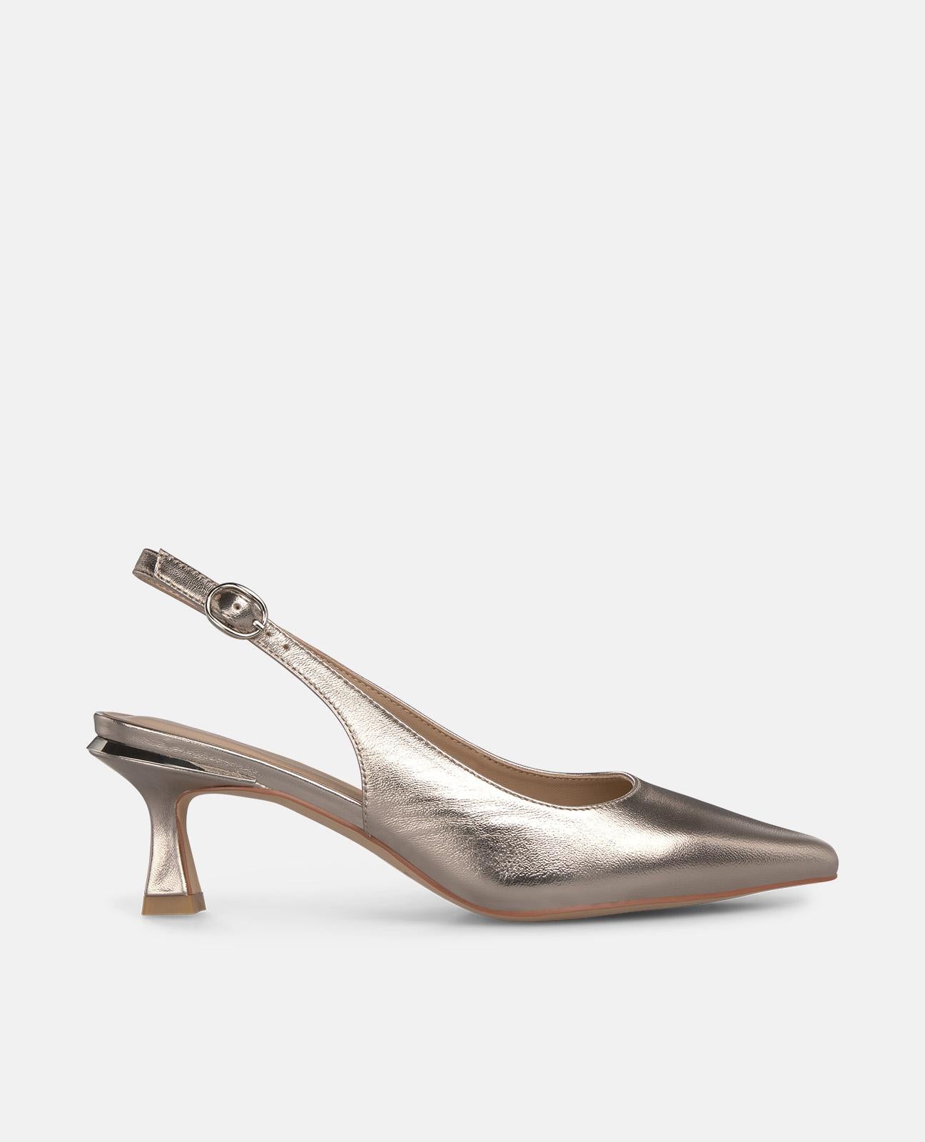 alma-en-pena-mini-pumps-with-heel-damen-slingpumps-bronze-6-2-cm image 1