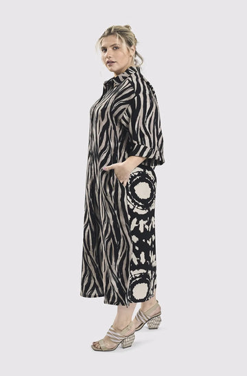 alembika-shayna-maxi-shirtdress-kleid-safari image 2