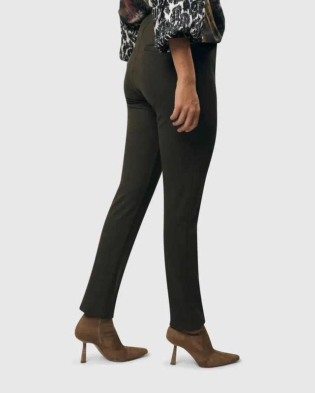 alembika-essential-slim-pants-schlanke-hose-woods image 1