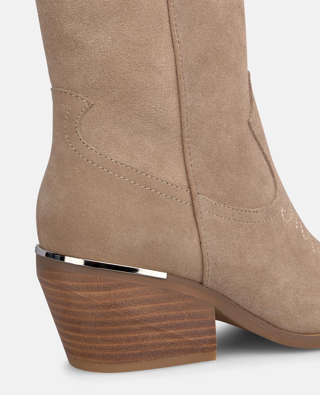 alma-en-pena-suede-cowboy-stiefeletten-6-5-cm-vis-n image 4
