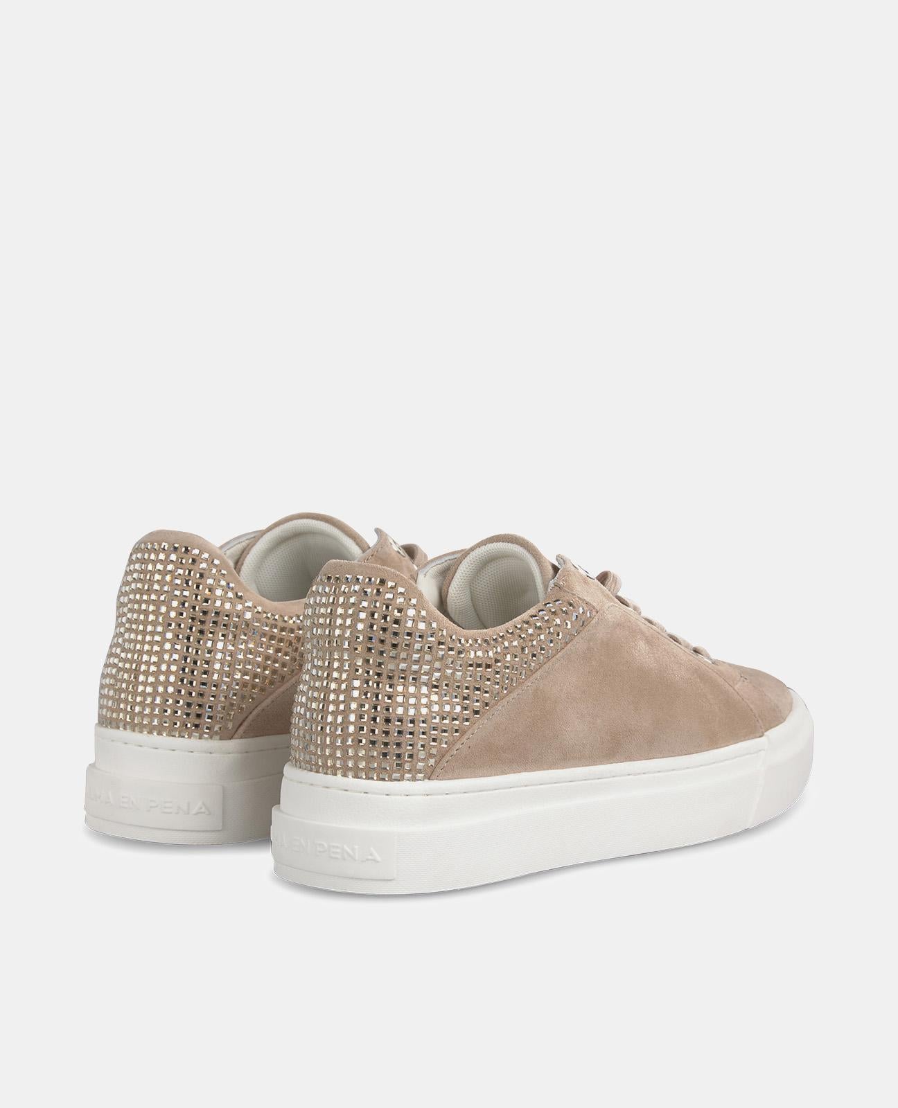 alma-en-pena-sneaker-mit-glitzer-und-strass-vison image 3