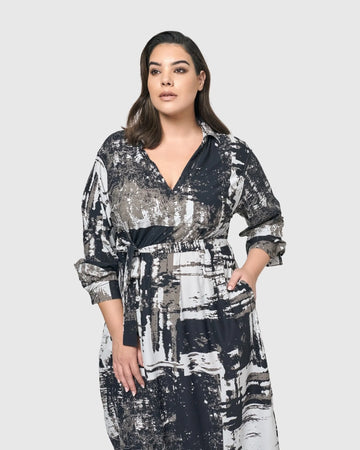 alembika-digi-midi-kleid-marble image 4