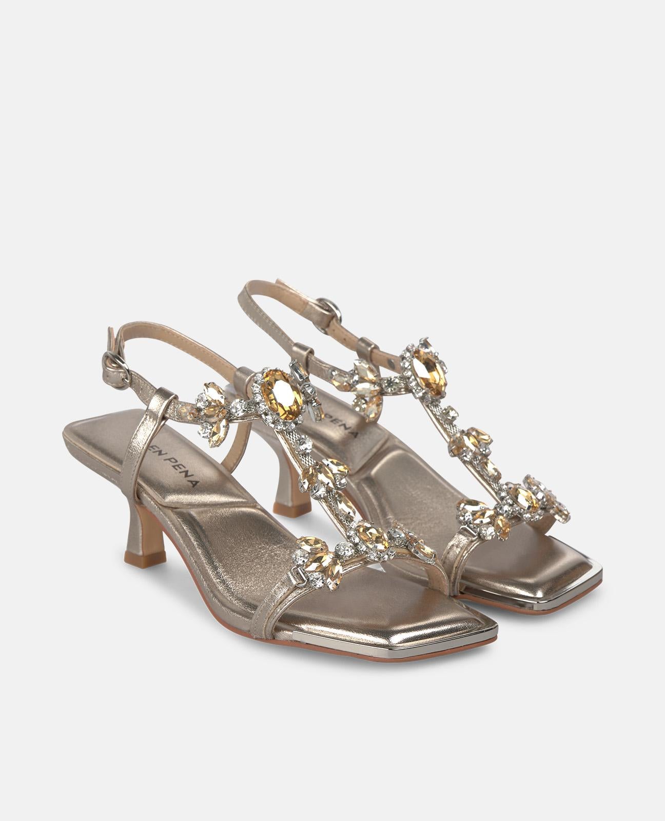 alma-en-pena-63001-strass-sandale-bronze-5-cm-square-toe image 2