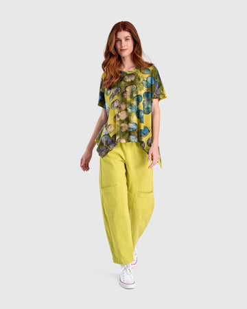 alembika-wild-winds-flounce-tee-gold-ocean-dots image 8