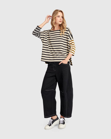 alembika-urban-forever-boxy-tee-stripes-damen-t-shirt image 7
