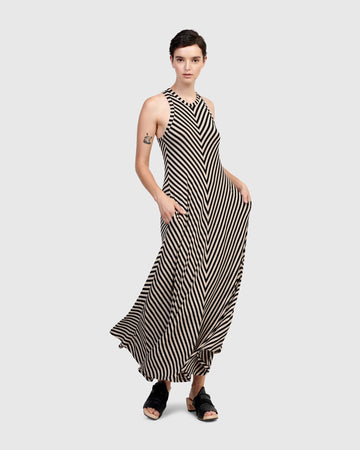 alembika-urban-cleopatra-maxi-kleid-stripes image 4