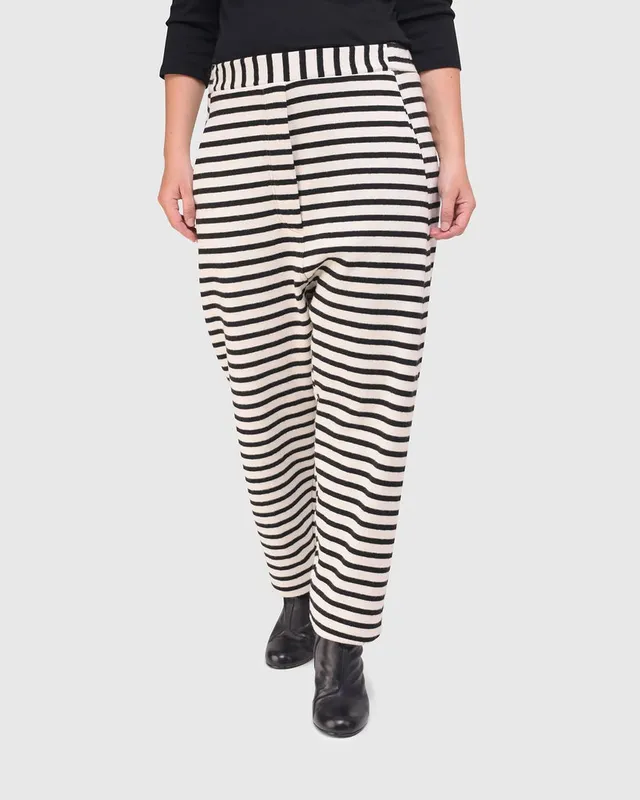 alembika-urban-french-terry-hose-lines image 1